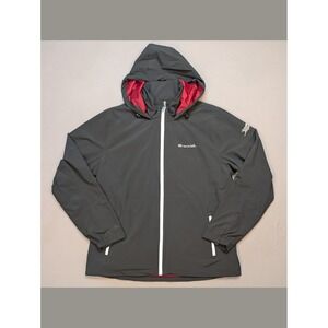 TravisMathew Hooded Jacket XL Black Golf Windbreaker Stretch
